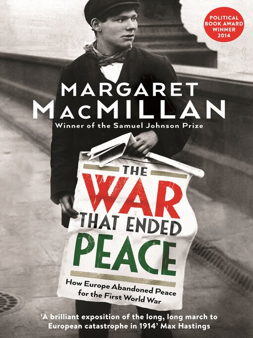 Cover image for The War that Ended Peace